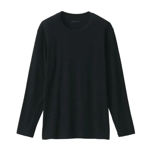 Best Men's Warm Cotton Crew Neck Long Sleeve T-Shirt Underwear & Undershirts