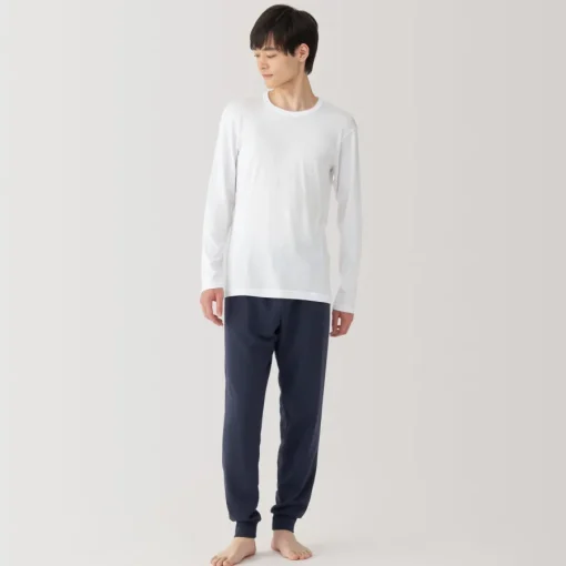 Best Men's Warm Cotton Crew Neck Long Sleeve T-Shirt Underwear & Undershirts