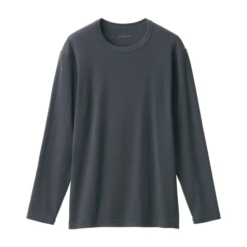 Best Men's Warm Cotton Crew Neck Long Sleeve T-Shirt Underwear & Undershirts