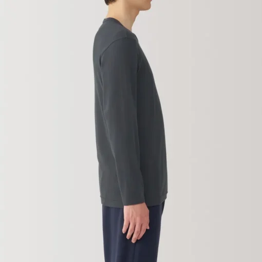 Best Men's Warm Cotton Crew Neck Long Sleeve T-Shirt Underwear & Undershirts