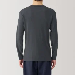 Best Men's Warm Cotton Crew Neck Long Sleeve T-Shirt Underwear & Undershirts