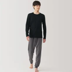 Best Men's Warm Cotton Crew Neck Long Sleeve T-Shirt Underwear & Undershirts