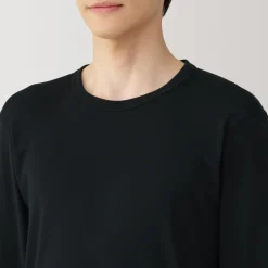 Best Men's Warm Cotton Crew Neck Long Sleeve T-Shirt Underwear & Undershirts