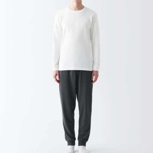 Fashion Men's Warm Thick Cotton Crew Neck Long Sleeve T-Shirt Underwear & Undershirts