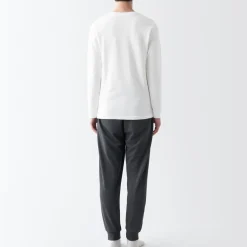 Fashion Men's Warm Thick Cotton Crew Neck Long Sleeve T-Shirt Underwear & Undershirts