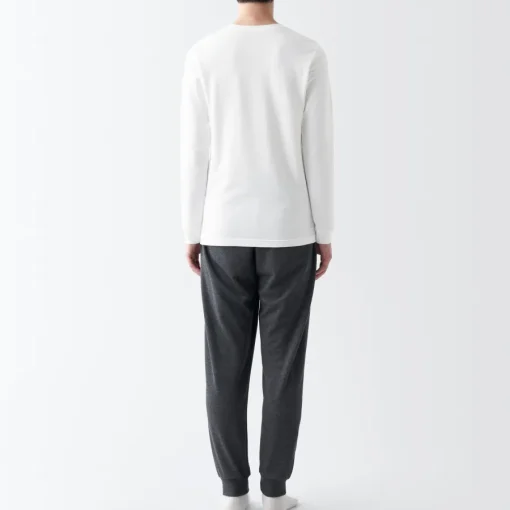 Fashion Men's Warm Thick Cotton Crew Neck Long Sleeve T-Shirt Underwear & Undershirts