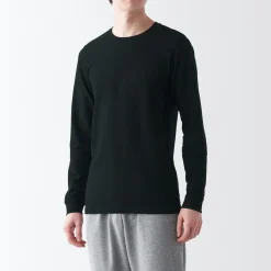 Fashion Men's Warm Thick Cotton Crew Neck Long Sleeve T-Shirt Underwear & Undershirts