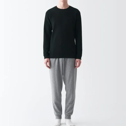 Fashion Men's Warm Thick Cotton Crew Neck Long Sleeve T-Shirt Underwear & Undershirts