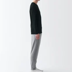 Fashion Men's Warm Thick Cotton Crew Neck Long Sleeve T-Shirt Underwear & Undershirts