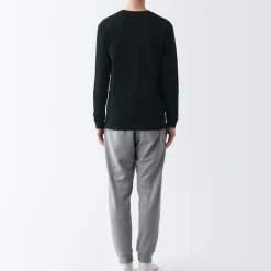 Fashion Men's Warm Thick Cotton Crew Neck Long Sleeve T-Shirt Underwear & Undershirts