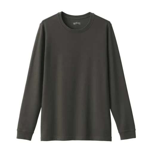 Fashion Men's Warm Thick Cotton Crew Neck Long Sleeve T-Shirt Underwear & Undershirts