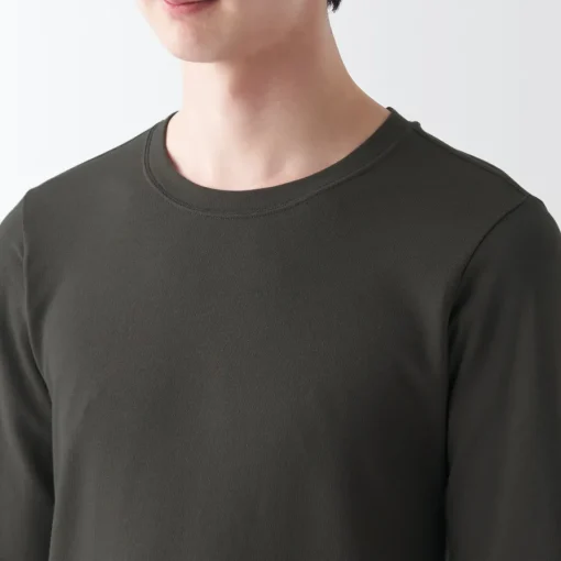 Fashion Men's Warm Thick Cotton Crew Neck Long Sleeve T-Shirt Underwear & Undershirts