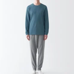 Fashion Men's Warm Thick Cotton Crew Neck Long Sleeve T-Shirt Underwear & Undershirts