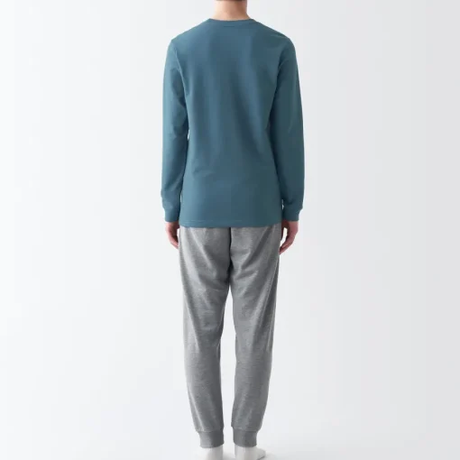 Fashion Men's Warm Thick Cotton Crew Neck Long Sleeve T-Shirt Underwear & Undershirts