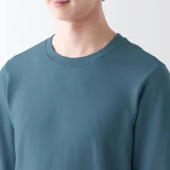 Fashion Men's Warm Thick Cotton Crew Neck Long Sleeve T-Shirt Underwear & Undershirts