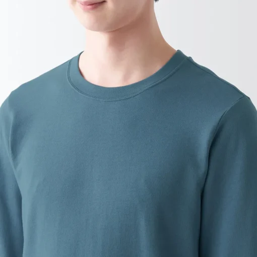 Fashion Men's Warm Thick Cotton Crew Neck Long Sleeve T-Shirt Underwear & Undershirts