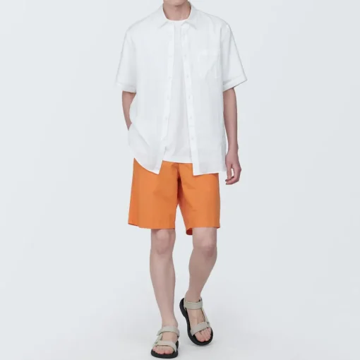 Fashion Men's Washed Broad Easy Shorts Shorts