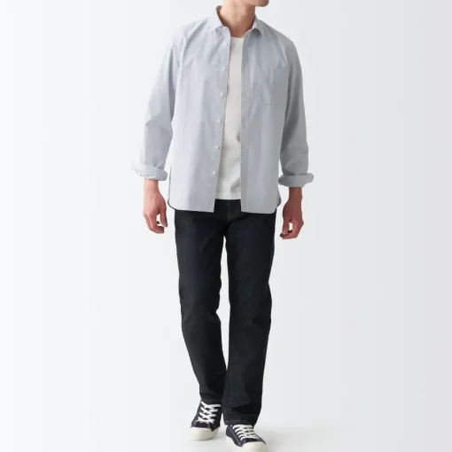 Clearance Men's Washed Broad Shirt Shirts & Polos