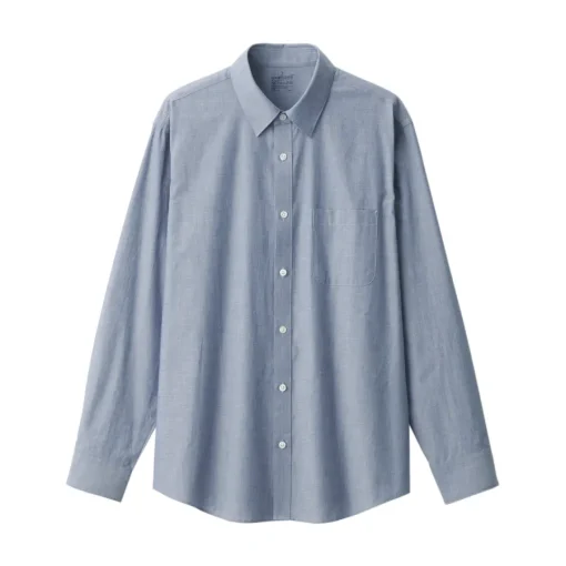 Best Men's Washed Broadcloth Long Sleeve Shirt Shirts & Polos