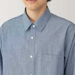 Best Men's Washed Broadcloth Long Sleeve Shirt Shirts & Polos