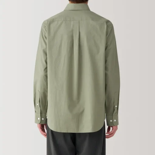 Best Men's Washed Broadcloth Long Sleeve Shirt Shirts & Polos