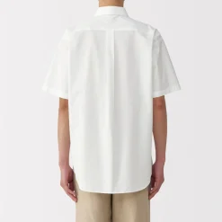 Fashion Men's Washed Broadcloth Short Sleeve Shirt Shirts & Polos