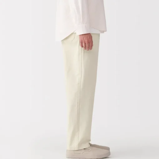 Best Men's Washed Denim Easy Pants - Denim