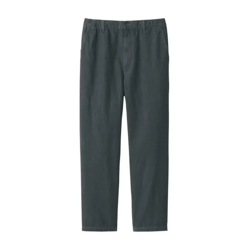 Discount Men's Washed Denim Easy Pants - Denim