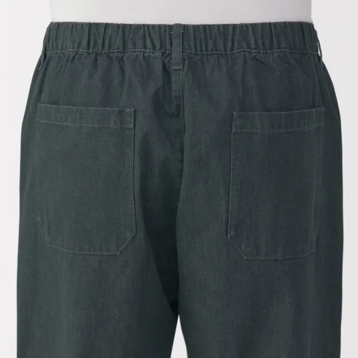 Discount Men's Washed Denim Easy Pants - Denim