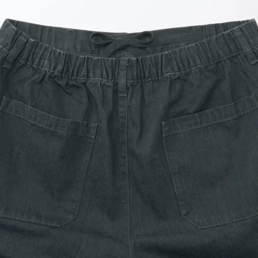 Discount Men's Washed Denim Easy Pants - Denim