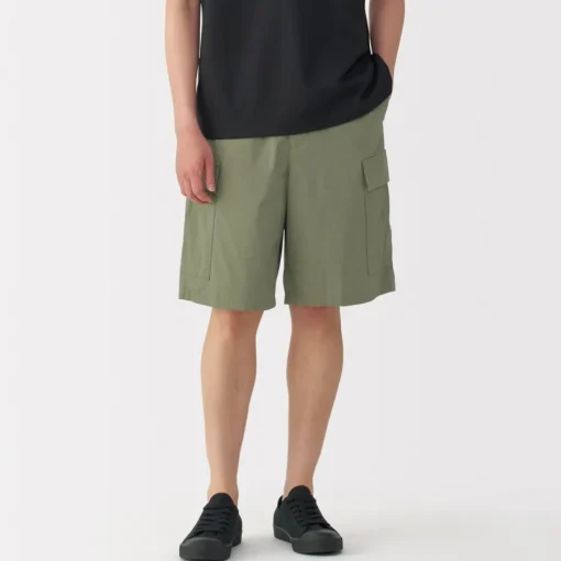 Online Men's Washed Easy Cargo Shorts Shorts
