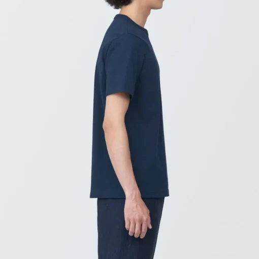 Clearance Men's Washed Heavy Weight Crew Neck Short Sleeve T-Shirt T-Shirts