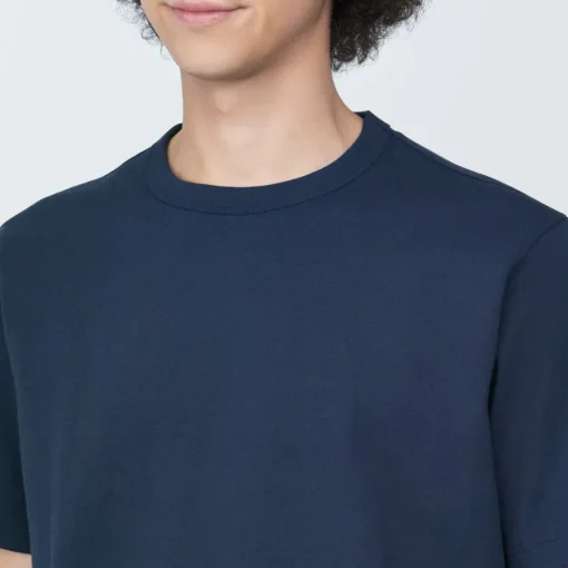 Clearance Men's Washed Heavy Weight Crew Neck Short Sleeve T-Shirt T-Shirts