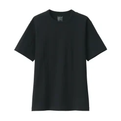 Clearance Men's Washed Heavy Weight Crew Neck Short Sleeve T-Shirt T-Shirts