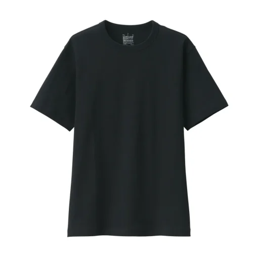 Clearance Men's Washed Heavy Weight Crew Neck Short Sleeve T-Shirt T-Shirts
