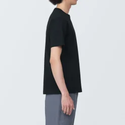 Clearance Men's Washed Heavy Weight Crew Neck Short Sleeve T-Shirt T-Shirts