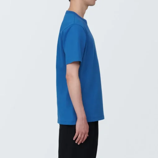Clearance Men's Washed Heavy Weight Crew Neck Short Sleeve T-Shirt T-Shirts