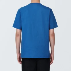 Clearance Men's Washed Heavy Weight Crew Neck Short Sleeve T-Shirt T-Shirts