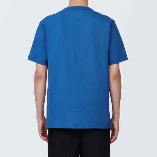 Clearance Men's Washed Heavy Weight Crew Neck Short Sleeve T-Shirt T-Shirts