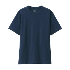 Clearance Men's Washed Heavy Weight Crew Neck Short Sleeve T-Shirt T-Shirts