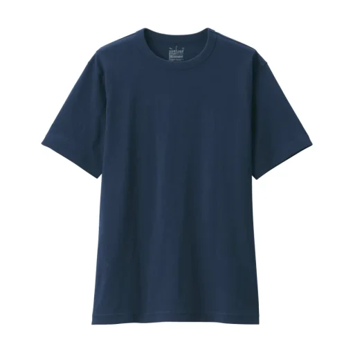 Clearance Men's Washed Heavy Weight Crew Neck Short Sleeve T-Shirt T-Shirts