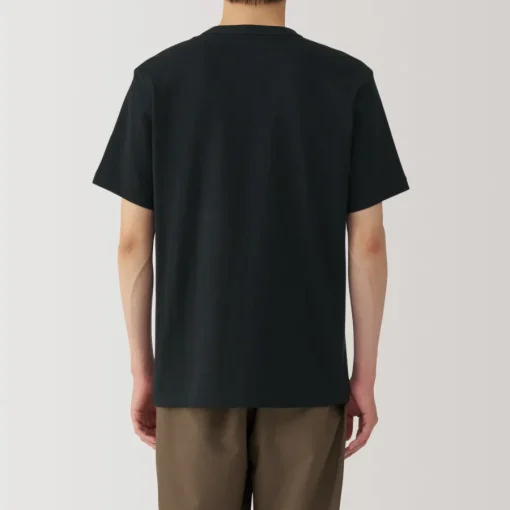 New Men's Washed Heavy Weight Crew Neck Short Sleeve T-Shirt T-Shirts