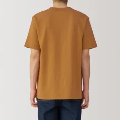 New Men's Washed Heavy Weight Crew Neck Short Sleeve T-Shirt T-Shirts