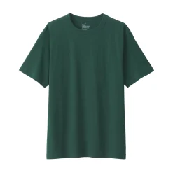 New Men's Washed Heavy Weight Crew Neck Short Sleeve T-Shirt T-Shirts