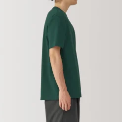 New Men's Washed Heavy Weight Crew Neck Short Sleeve T-Shirt T-Shirts