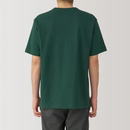 New Men's Washed Heavy Weight Crew Neck Short Sleeve T-Shirt T-Shirts