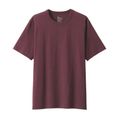 New Men's Washed Heavy Weight Crew Neck Short Sleeve T-Shirt T-Shirts