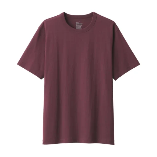 New Men's Washed Heavy Weight Crew Neck Short Sleeve T-Shirt T-Shirts