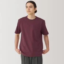 New Men's Washed Heavy Weight Crew Neck Short Sleeve T-Shirt T-Shirts