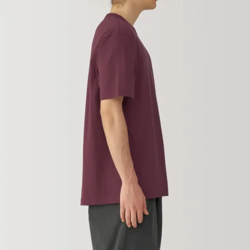 New Men's Washed Heavy Weight Crew Neck Short Sleeve T-Shirt T-Shirts